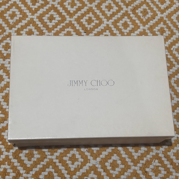 BNWT ✨JIMMY CHOO✨ Black Glitter Kitten Heels (US 5.5/EU 36) - Picture 2 of 4